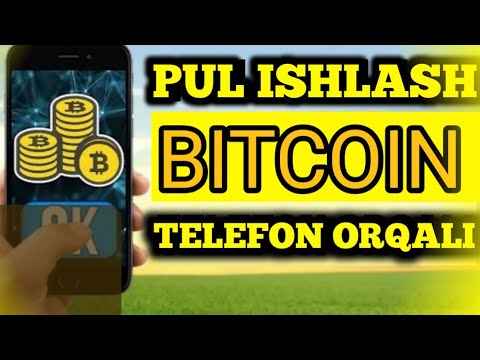 Bitcoin ishlash yechib oldim isboti bilan//Telefonda kriptavalyuta ishlash