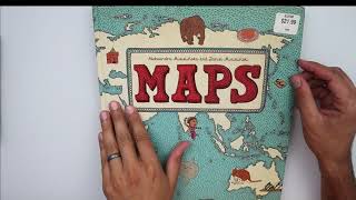 AMAZINGLY CREATIVE ILLUSTRATIONS! Maps Hardcover – Picture Book Review