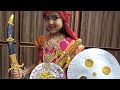 Jhansi lakshmi bai saree draping and makeup for fancy dress  jhanus gallery jhansi ki rani