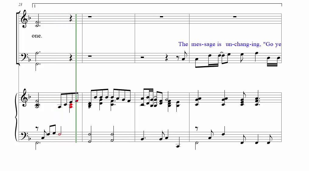 each one reach one satb youtube the day he wore my crown sheet music