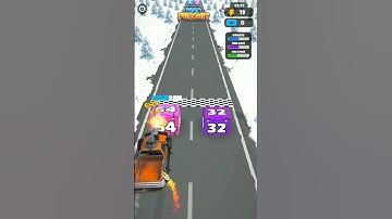 Car rush 2048 level 42 android games #gameland #shorts #funnyvideo #viral #gameplay