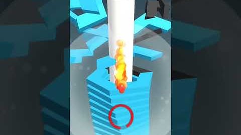 Stack Ball 3D Game | Level 487 | Play Stack Ball Game In Fast Speed | Stack Ball Game YouTube Short