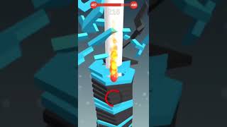 Stack Ball 3D Game | Level 487 | Play Stack Ball Game In Fast Speed | Stack Ball Game YouTube Short
