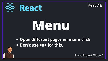 Menu creation in React   use Link not anchor tag
