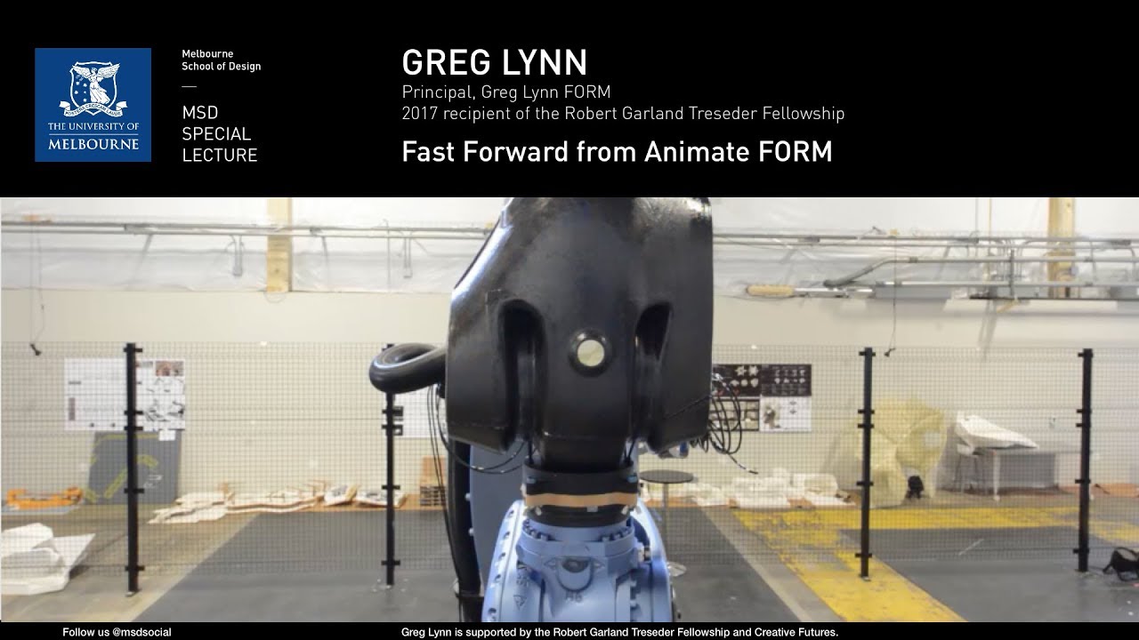 greg lynn fast forward from animate form youtube animate form