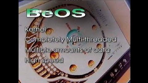 BBC report about BeOS