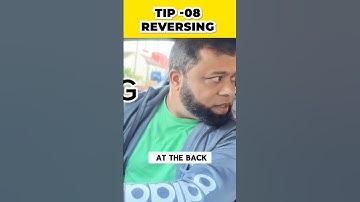 Tip 8 - Steering When Reversing | #drivinglesson!