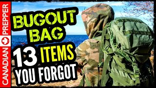 13 Items You Will Want in Your Bugout Bag