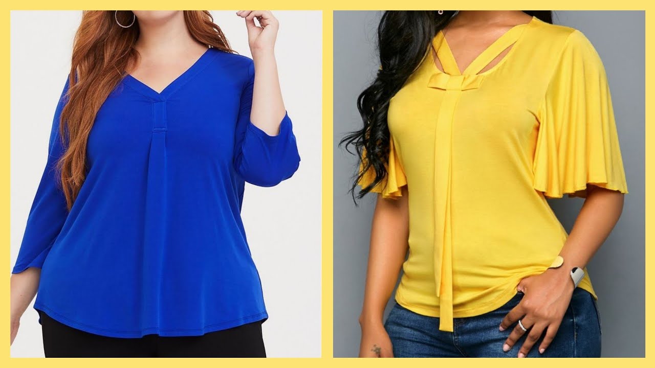 BLUSAS SENCILLAS Y MODERNAS DE MODA 2021 / BLUSAS MODERNAS Y SENCILLAS /  BLUSAS DE MODA 2021 BLUSAS - YouTube