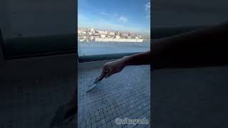Подоконник из мозаики Как обновить подоконник \How to update a windowsill