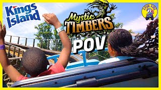 Mystic Timbers At Kings Island 3 Unique Povs Full Ride Experience