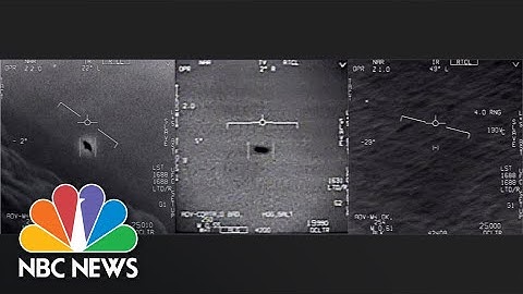 UFOs: Retired Navy Commander Describes His Sighting In 2004 | The Overview | NBC News