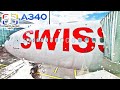 TRIP REPORT | Excellence on the SWISS A340! ツ | London to Zurich | SWISS A340-300