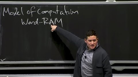 1. Algorithms and Computation
