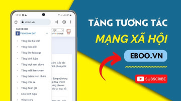 Cách tạo tài khoản | Website tăng tương tác mạng xã hội EBOO.VN