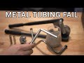 Metal tubing watercooling fail  cutting  bending brass part 1