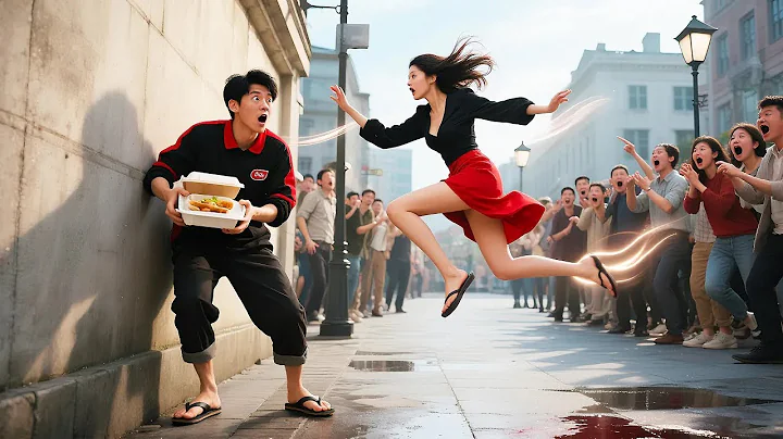 A naive delivery boy works late at night—when suddenly a gorgeous beauty throws herself into his arm