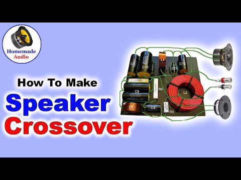 How To Make Speaker crossover || Capacitor, Resistor, Coil, Lpad Fonction