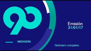90 Mediodía 310117 programa completo