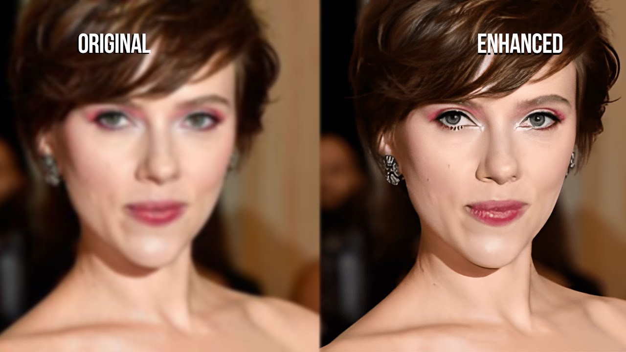 I will enhance, improve, upscale one low res photo to high resolution