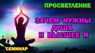 семинар Просветление = Зачем нужны Душа и Высшее Я.