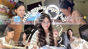 DAILY VLOG || MỘT NGÀY NGHỈ HÈ NHƯNG KHÔNG NGHỈ HỌC CỦA HỌC SINH CẤP 3✨deadline, học ở quán, bút mới