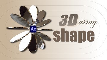 Create 3D Shape Array in After Effects | Full Tutorial (2025)