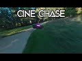 Cine chase  fpv drone chasing
