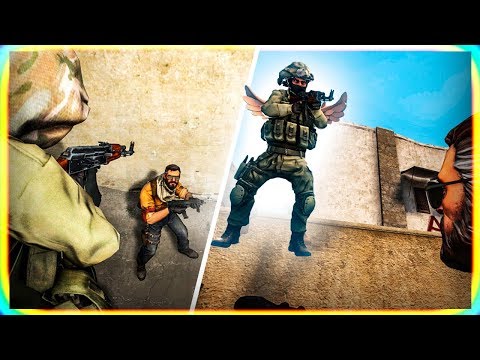 WHEN CS:GO PROS JUMP AND SHOOT