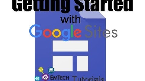 Set up Site Navigation for Google Sites