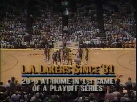 1988 NBA Finals: Pistons at Lakers, Gm 1 part 1/12 