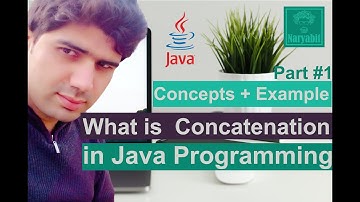 What is concatenation in java ? or how to combine two strings in java ? concepts with example