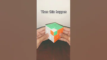 When Me Cubing In Peace Then This Happen Cube Cubing 