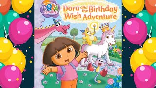 Dora the Explorer: Dora and the Birthday Wish Adventure | Bedtime Stories For Kids