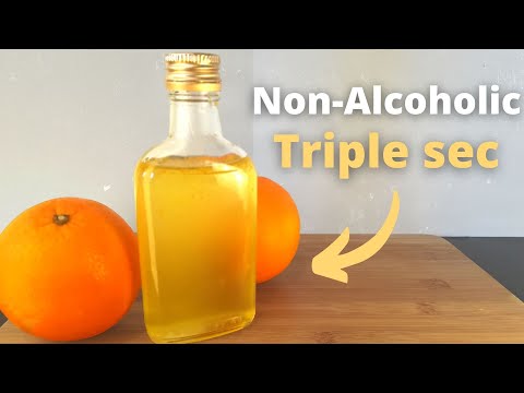 Non Alcoholic Triple Sec Recipe!  (Perfect for any Mocktail)