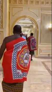 His Majesty King Mswati III parades his palace!!!