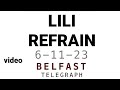 Capture de la vidéo Lili Refrain - The Telegraph Building, Belfast, Irleand, 6 Nov 2023 Full Video Live Concert