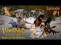 A New Pack Rises! | WolfQuest: AE Return of the Elements Multiplayer Collab #1