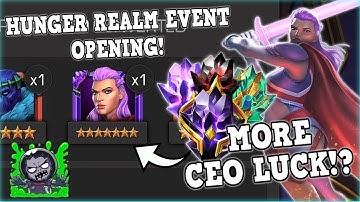 HUNGER EVENT REWARDS GAAT OPEN! MIJN MEEST GEZOCHTE PERSOON WORDT GEVRAAGD! DIRECTE RANK 3! | Mar...