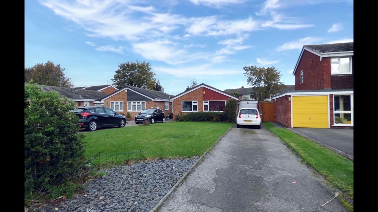 Bungalow For Sale 11 Shakespeare Avenue, Lichfield, WS14 9BE YouTube