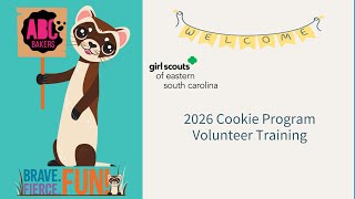 2026 Cookie Program Volunteer Training