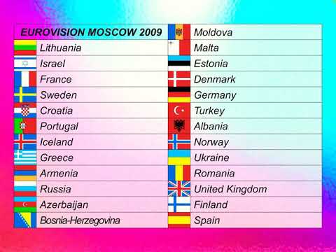 वीडियो: यूरोविज़न 2009 मास्को में आयोजित किया जाएगा