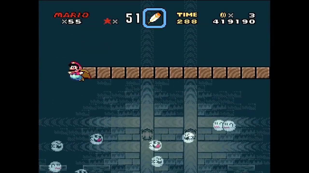 [SNES] Super Mario World Playthrough/Walkthrough [23] Donut Ghost
