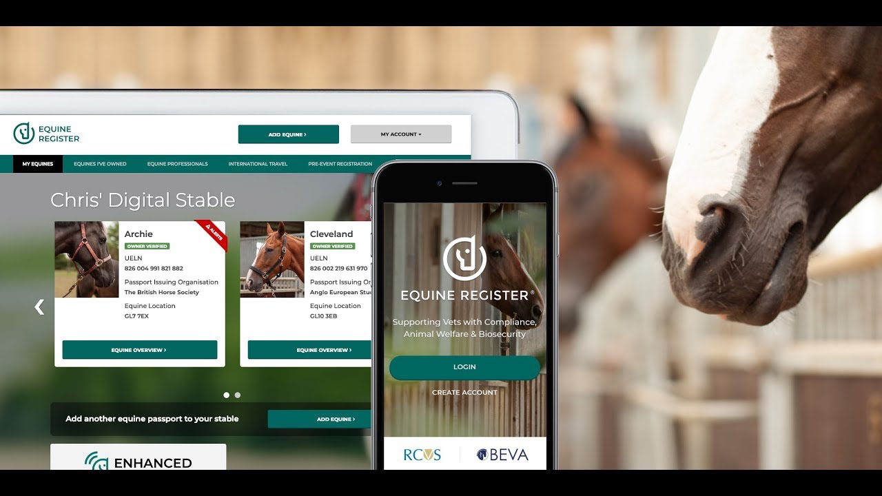 Equine Database Find out about the Central Equine Database UK #horseID - YouTube