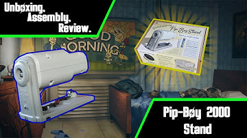 (Unboxing, Assembly, & Review) Fallout 76 - Pip-Boy 2000 MkVI Bluetooth Speaker/Stand Kit!