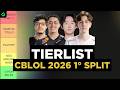 Quem vence o CBLOL 2026? - Tier List