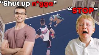 Ragebaiting players as Nick Eh 30 on fortnite