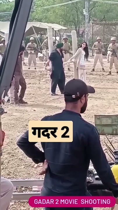 Gadar 2 Shooting #viral