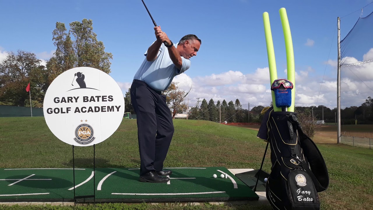 Gary Bates Golf Academy Living Room Lessons on Location Curing the