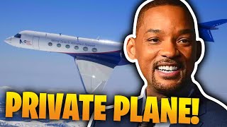 Inside Will Smith's LUXURIOUS Private Charter Plane!